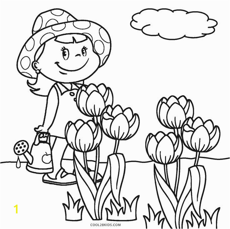 Flower Coloring Pages Printable for Adults Free Printable Flower Coloring Pages for Kids