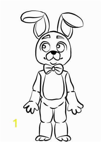 Fnaf Coloring Pages Bonnie Inspirational Five Nights at Freddy39s Your Fucked Bonnie T Fnaf Coloring