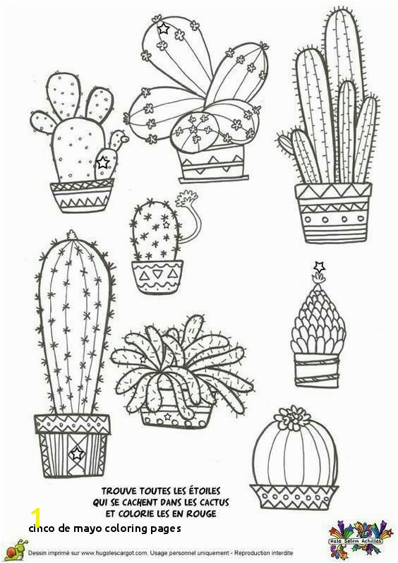 Cinco De Mayo Coloring Pages Cactus Coloring Page From Cactus Coloring Page Fresh 167 Free