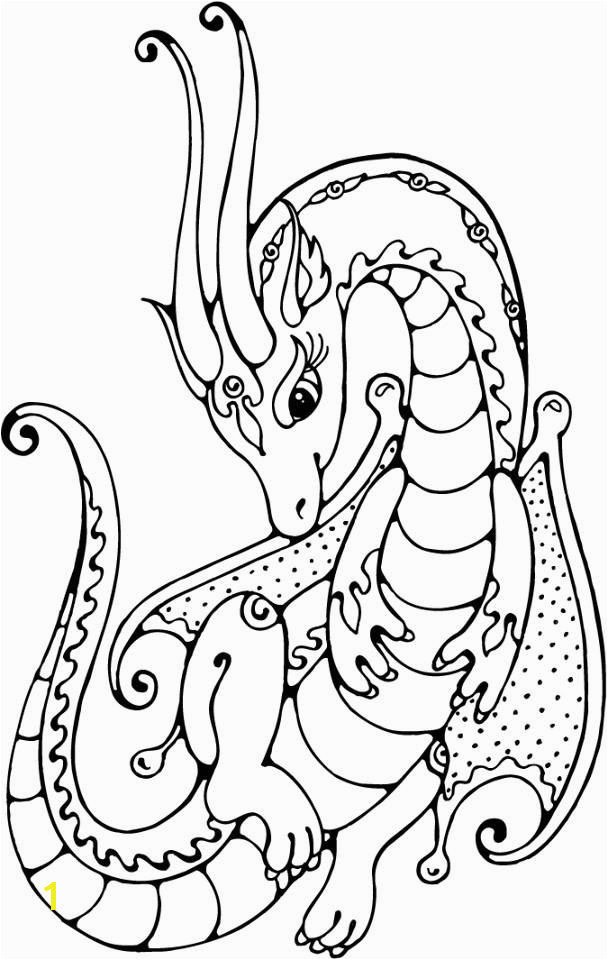 Top 25 Free Printable Dragon Coloring Pages line print