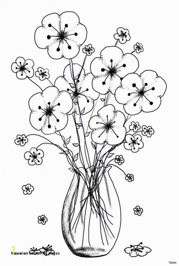 Free Coloring Pages Of Hawaiian Flowers Hawaiian Colouring Pages Hawaii Drawing at Getdrawings Kids Coloring