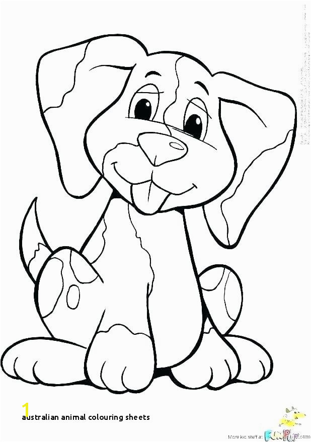 Australian Animal Colouring Sheets Cute Dog Coloring Pages Printable Od Dog Coloring Pages Free