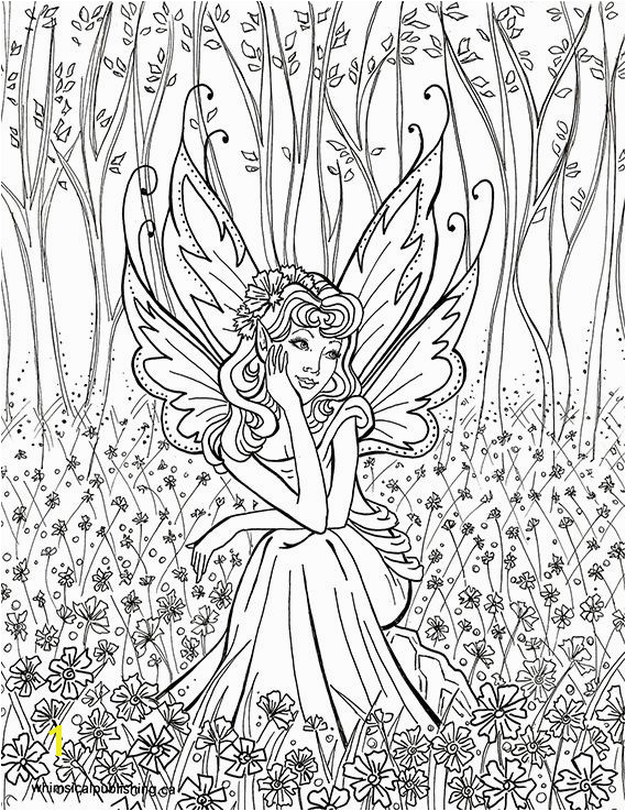 Free Fairy Coloring Pages for Adults to Print Unicorn Coloring Pages for Adults