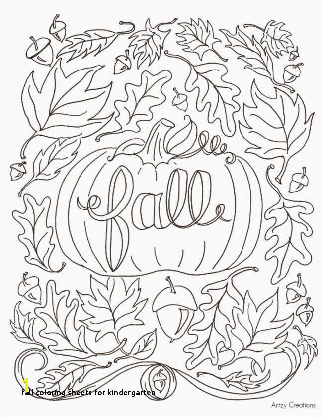 Free Fall Coloring Pages for Kindergarten Fall Coloring Sheets for Kindergarten Kindergarten Coloring Pages