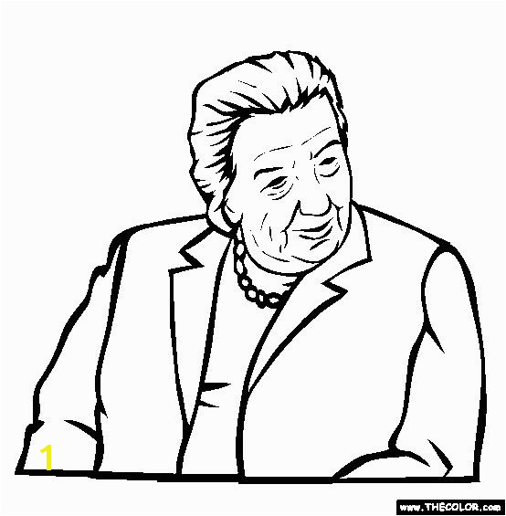 100 free famous people coloring pages color in this picture of golda meir and