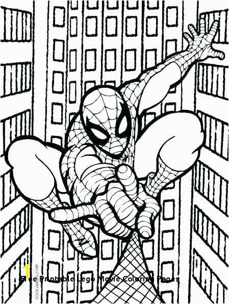 Free Printable Lego Movie Coloring Pages Lego Spiderman Coloring Pages to Print Printable for Kids Free