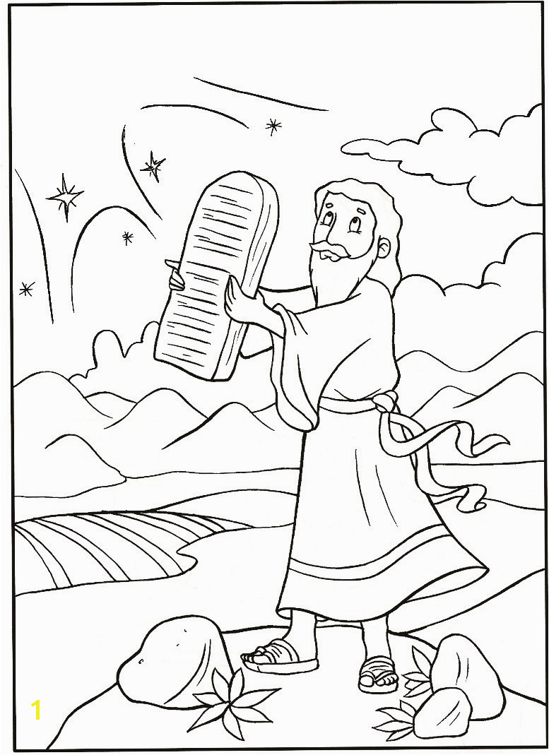 Moses Parting the Sea Coloring Page New Free Printable Moses Coloring Pages Mesin Moses Parting