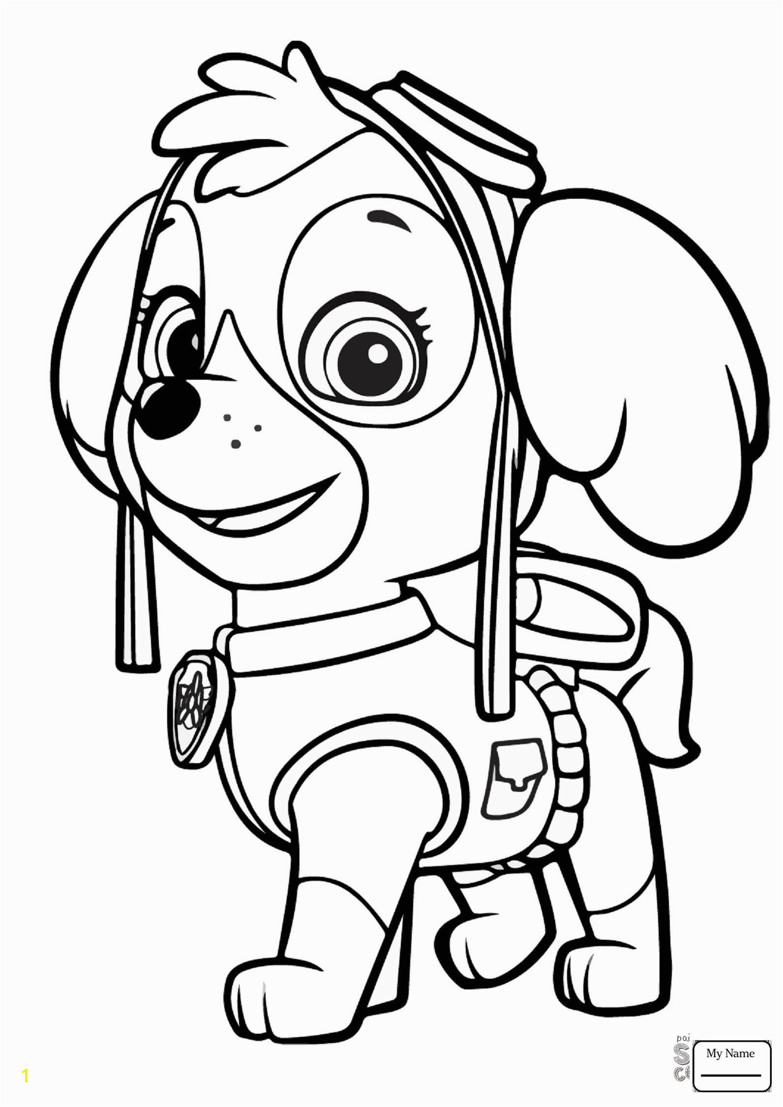 Inspirational Free Paw Patrol Coloring Pages Coloring Pages Einzigartig Paw Patrol Ausmalbilder Rocky