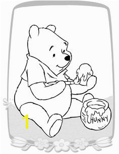 Winnie the Pooh Coloring Page Cartoon Coloring Pages Disney Coloring Pages line Coloring Pages