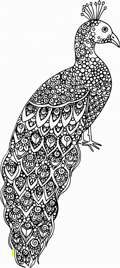 Free Printable Animal Coloring Pages for Adults Advanced Advanced Animal Coloring Page 19 Adult Coloring
