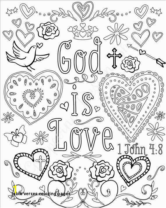 Free Printable Bible Coloring Pages with Scriptures Lovely Bible Verses Coloring Pages Bible Coloring Pages Free