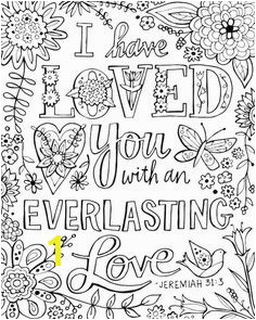 I have loved you with an everlasting love