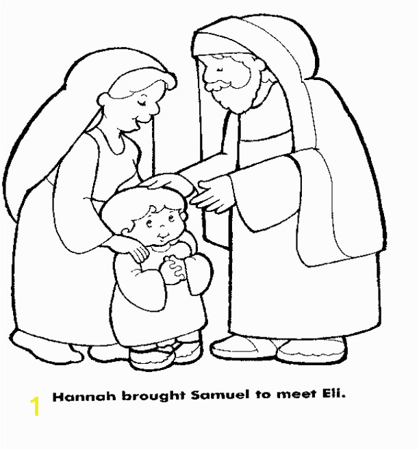 Hannah brought Samuel to Eli