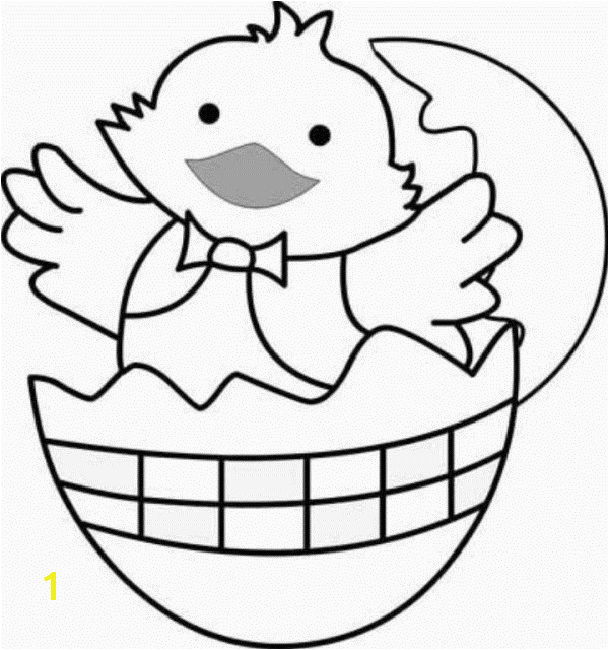 easter coloring pages baby chicks
