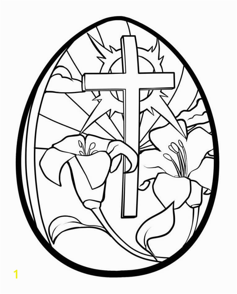 Free Printable Easter Coloring Pages for Adults Free Easter Egg Coloring Pages Inspirational Number 1 Color Page