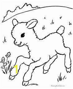 Colouring pages for Easter 007