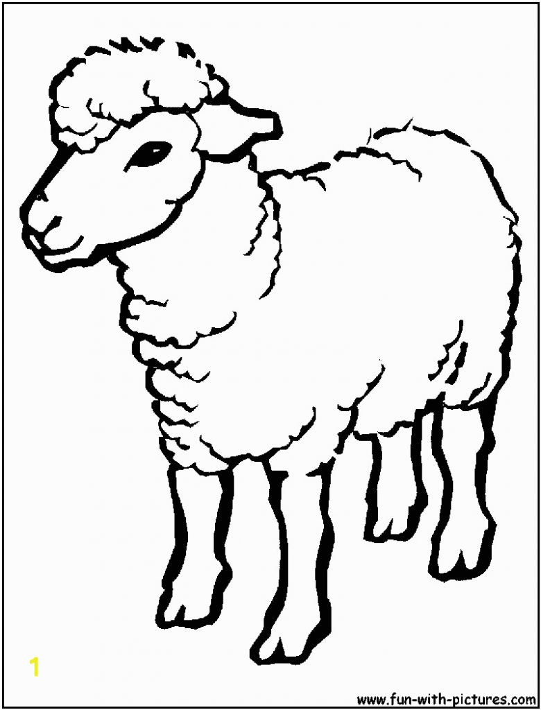 Free Printable Easter Lamb Coloring Pages Sheep Coloring Page Ideas