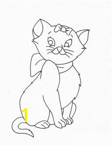 Attractive Cat Coloring Pages Printables