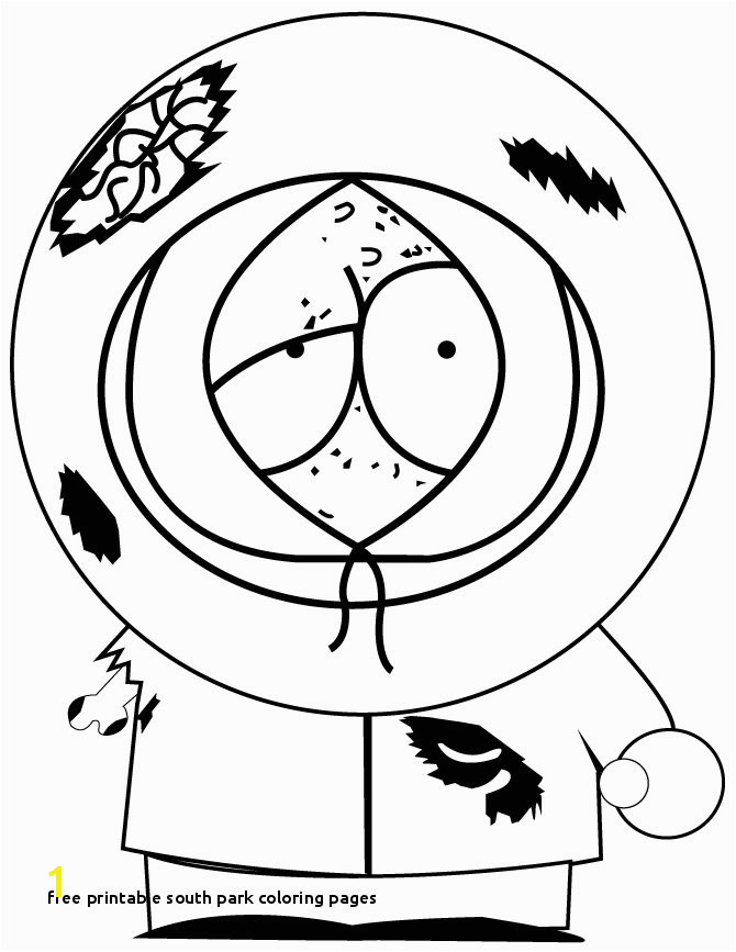 Free Printable south Park Coloring Pages ¨¿‡é‡ Coloring Pages