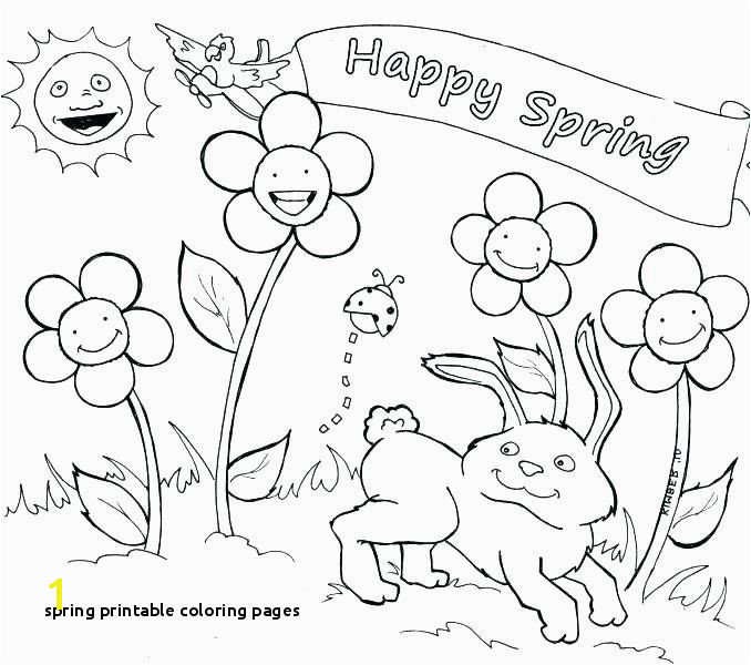Free Printable Spring Coloring Pages for Adults Beautiful Spring Printable Coloring Pages Spring Coloring Sheets Free