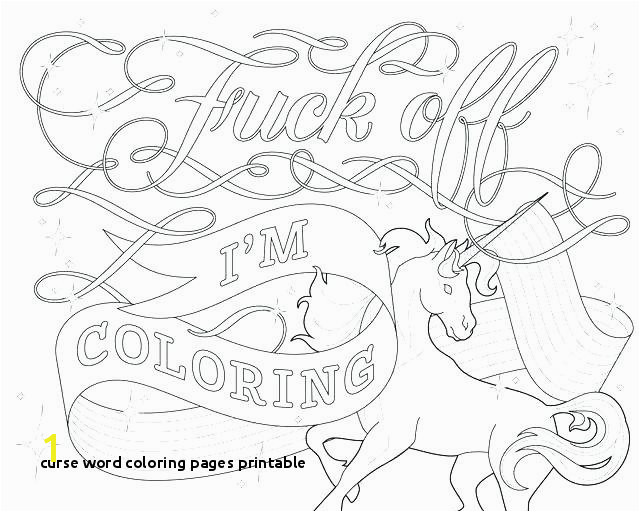 Free Printable Swear Word Coloring Pages Curse Word Coloring Pages Printable Lovely Swear Word Coloring Pages