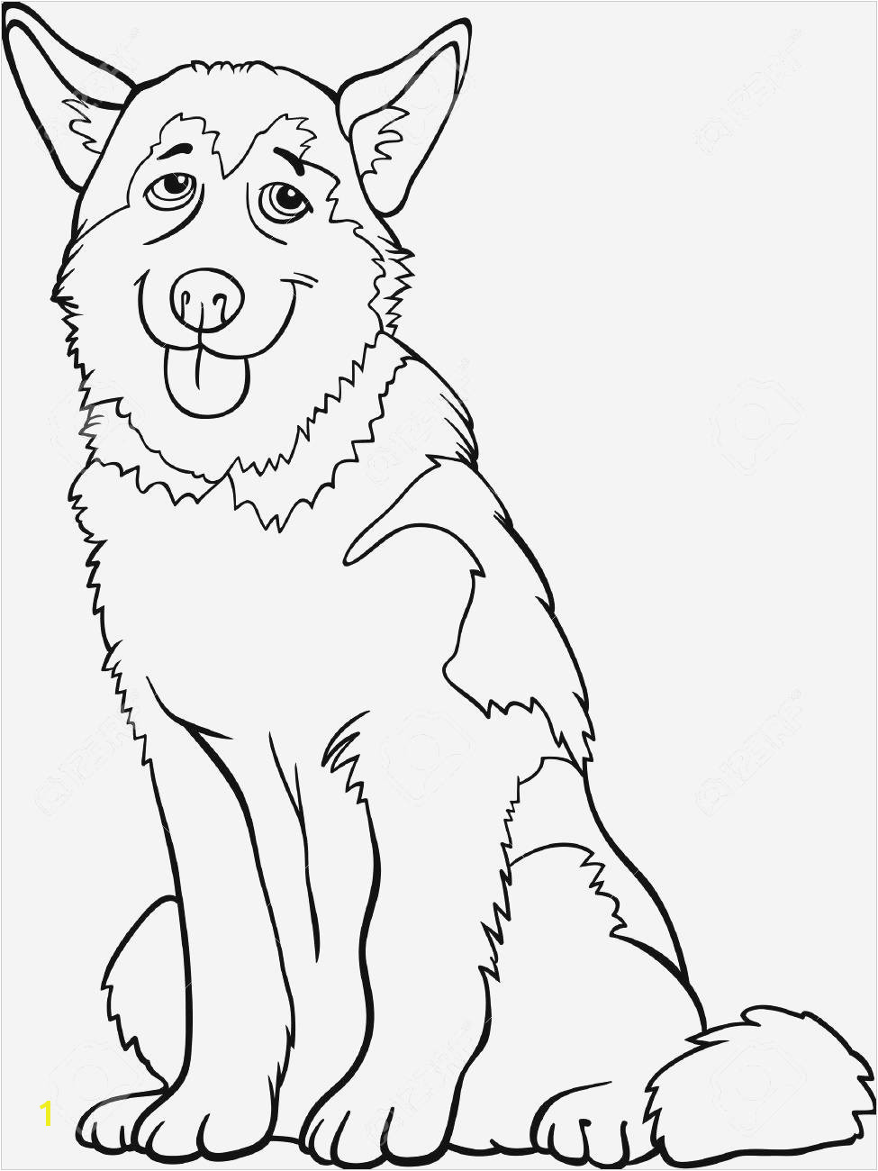 Free Printable Coloring Pages Animals Husky Coloring 0d Free