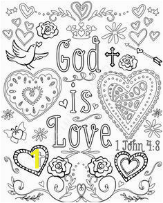 Bible verse coloring pages Set of 5 by GrapevineDesignShop Bible Verse Coloring Page Coloring