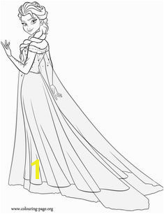 While you wait for the up ing Disney movie Frozen Fever have fun coloring this beautiful Queen Elsa coloring sheet Just print out