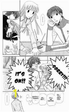 Kyo x Tohru in Fruit Basket manga
