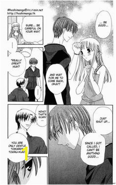 Anime manga Fruits Basket Characters Tohru Kyo and Shigure the