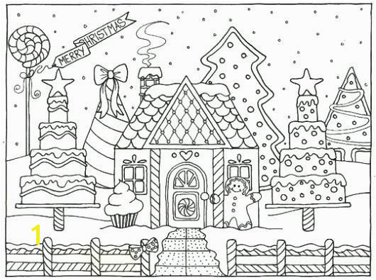 Gingerbread House Coloring Page Outstanding Gingerbread House Coloring Pages For Gallery Ideas With Gingerbread House Coloring Page Pdf