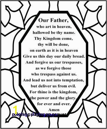 Glory Be Prayer Coloring Page Coloring Pages Prayer Fox Coloring Pages Elegant Page Coloring 0d