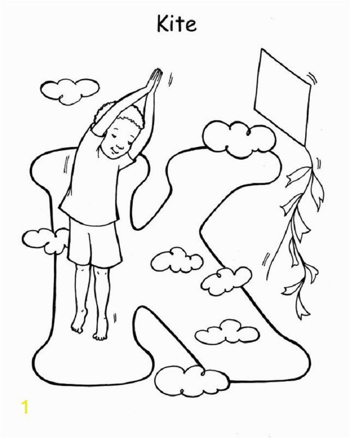 Abc Yoga Coloring Pages