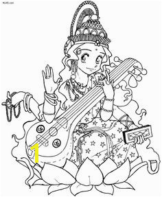 Previous Saraswati Puja Coloring Pages Saraswati Goddess Free Coloring Pages Coloring Sheets Coloring