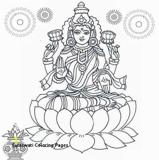 Saraswati Coloring Pages Hindu Gods and Goddesses Coloring Pages Hindu In 2018