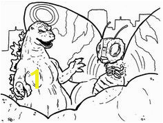 Godzilla Godzilla and Monster Butterfly Coloring Pages Godzilla Birthday Party Godzilla Party