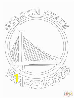 State Warriors Logo coloring page