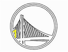 Golden State Warriors basketball coloring page Golden State Warrior Logo Basketball