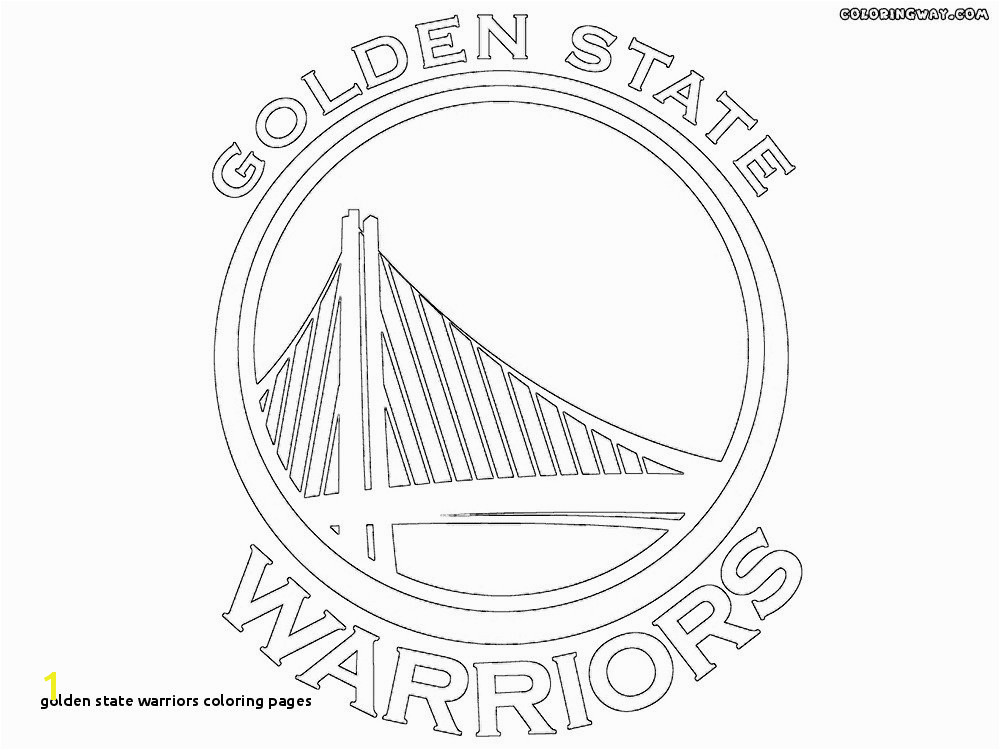 Golden State Warriors Coloring Pages Golden State Warriors Logo Black Pretty S Golden State Logo