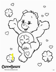 Care Bears Good Luck Bear Coloring Page