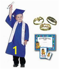 Check out this cute preschool graduation cap gown tassel diploma ring package