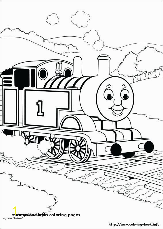 Thomas the Train Coloring Pages Train Colouring In Thomas the Tank Engine Coloring Pages toby