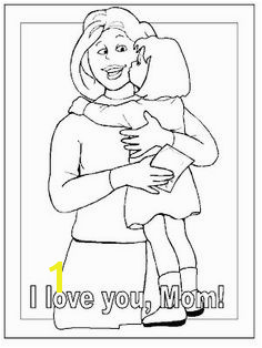 Mothers Day Printable Coloring Pages
