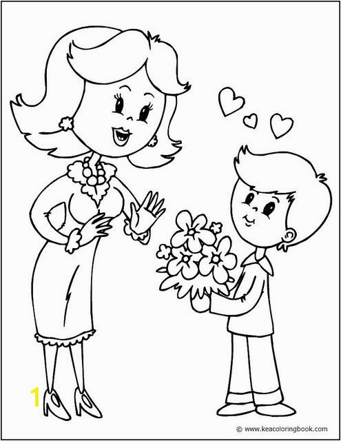 You can color this picture in online at Printing the finished coloring page at half or quarter size makes a perfect Mother s Day