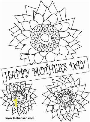 Happy Mothers Day Coloring Pages Mothers Day Coloring Pages T Ideas for Mom