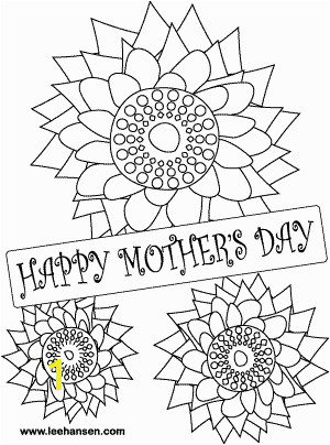 Mothers Day Coloring Pages