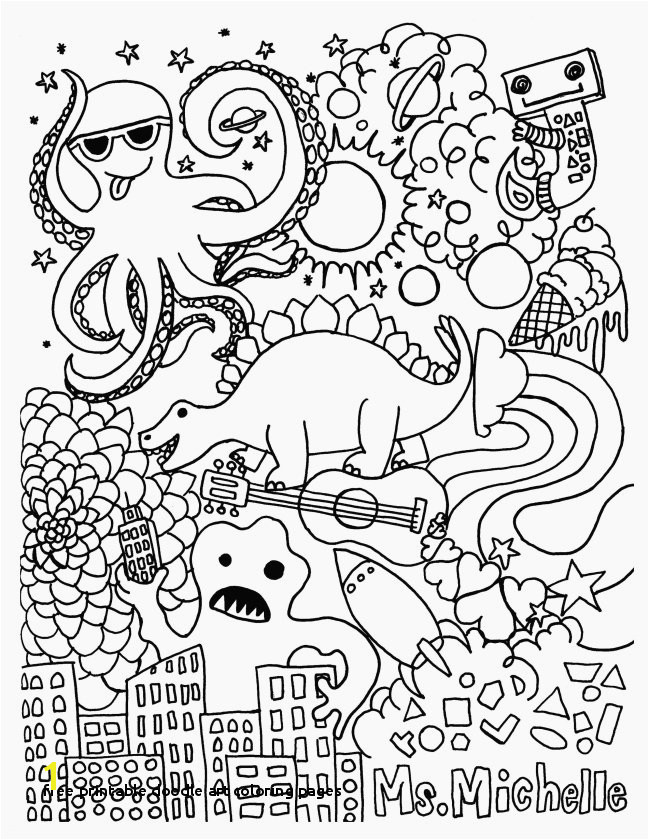 Free Printable Doodle Art Coloring Pages Inspirational New Awesome Od Dog Coloring Pages Free Colouring Pages