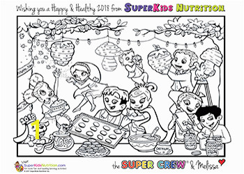 Happy New Year Coloring Page