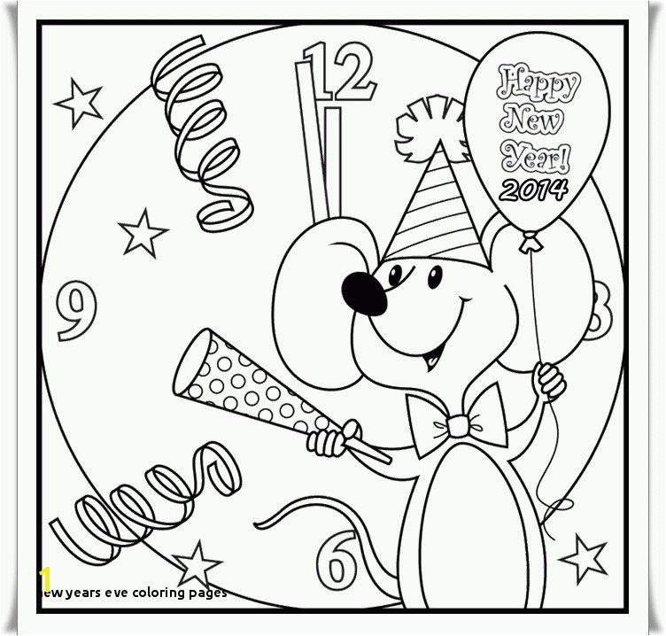 Happy New Year 2017 Coloring Pages Awesome Free for Kids Chinese New