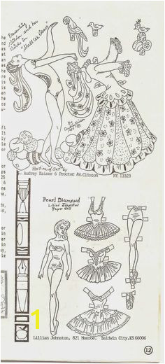 This single page paper doll is from Golden magazine and is dated It features a boy and girl each with one outfit